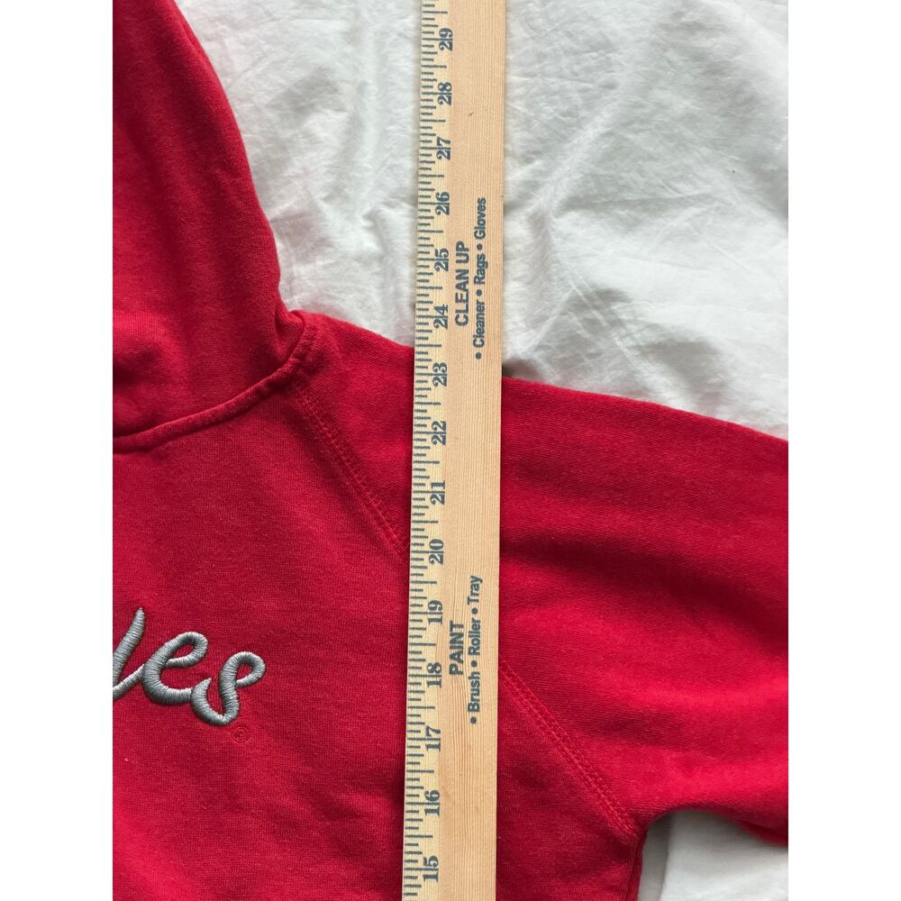 Ohio State Buckeyes Women's Large Red Hoodie Colosseum NCAA - Picture 5 of 6